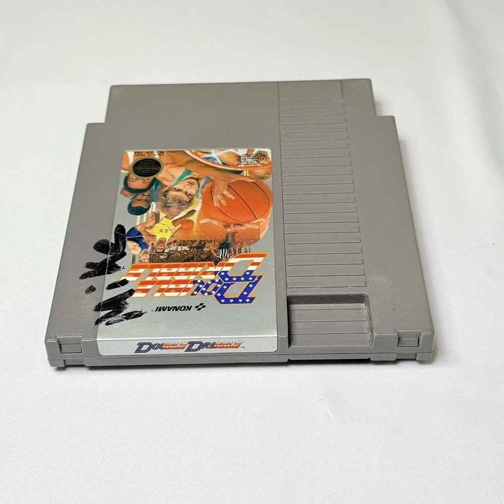 Double Dribble NES Nintendo‎ Basketball Konami Video Game